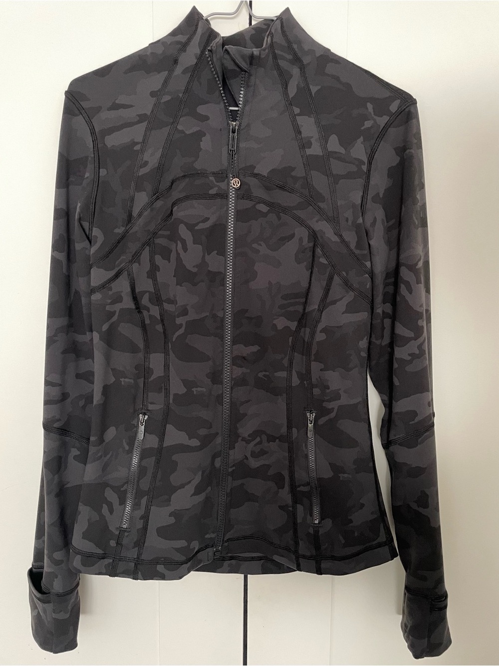 Lululemon Define Jacket Size 8 Incognito Camo Multi Grey